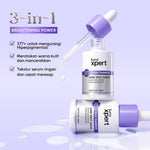 Lumixpert 377 Nicianamide Dark Spot Serum 20ml Menyamarkan noda hitam dan bekas jerawat Meratakan warna kulit dan mengurangi kusam