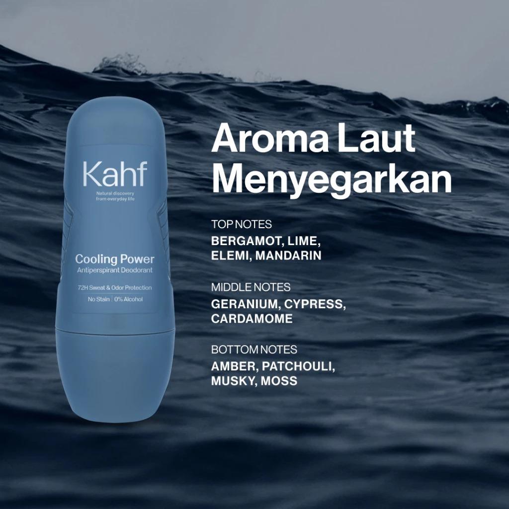 Kahf Antiperspirant Deodorant Roll On 45 ml - Deodorant Pria