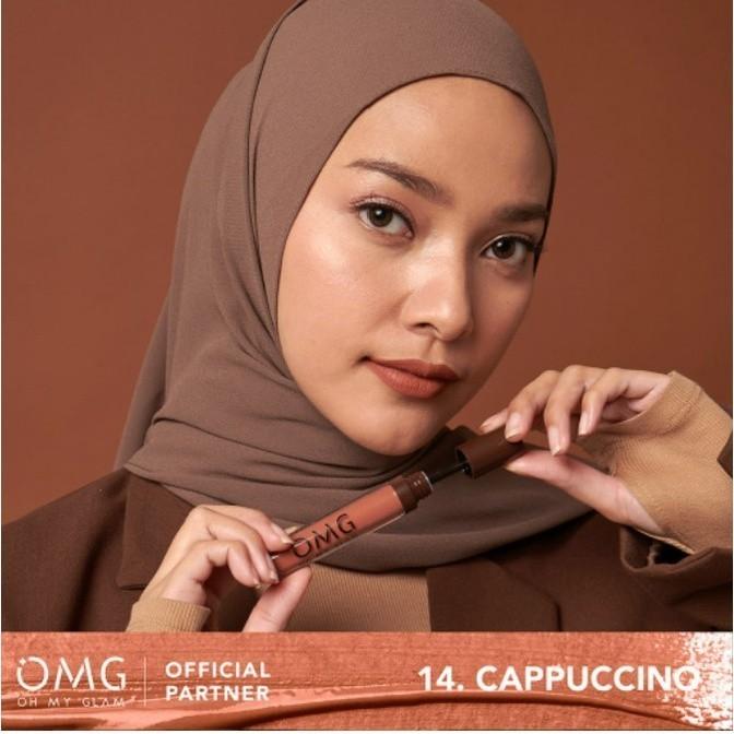 OMG Oh My Glam Matte Tahan Lama Kiss Lip Cream 3.5g Lip Cream Matte