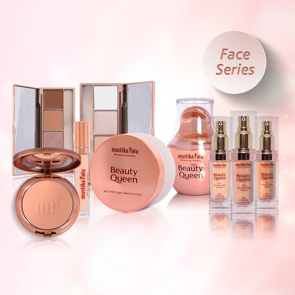 Beauty Queen High Coverage Foundation Matte Finish SPF30 shade Nude Beige Mustika Ratu