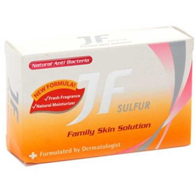 JF Sulfur Family Antibacterial Bar Soap 90g – Protect & Care for Your Whole Family’s Skin Health