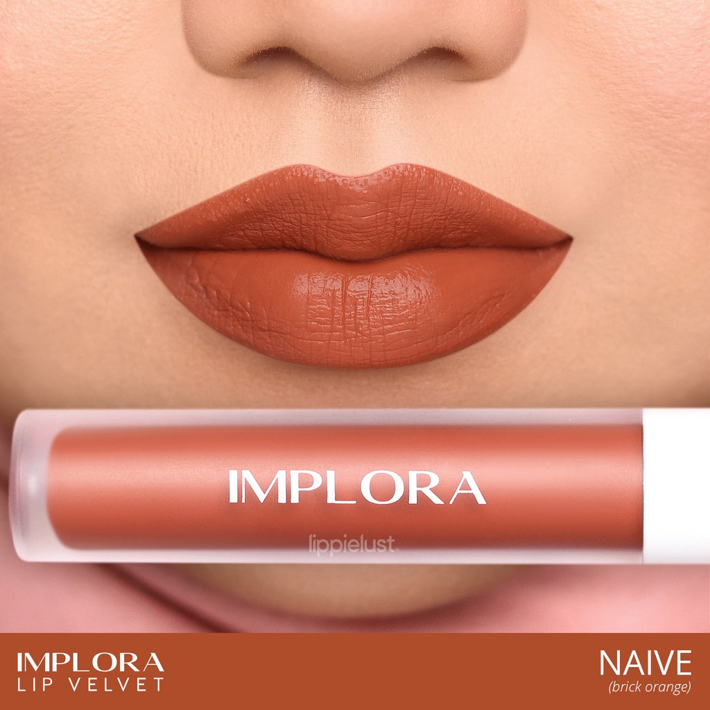 Implora Lip Velvet + Lip Crayon Satin