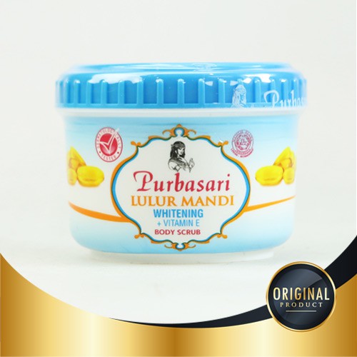 Purbasari Lulur Mandi Brightening 100 gram / Lulur Pemutih Whitening Pencerah / Lulur pelembab kulit / Lulur Badan perontok daki / Menyamarkan flek hitam / Melembabkan / Mencerahkan