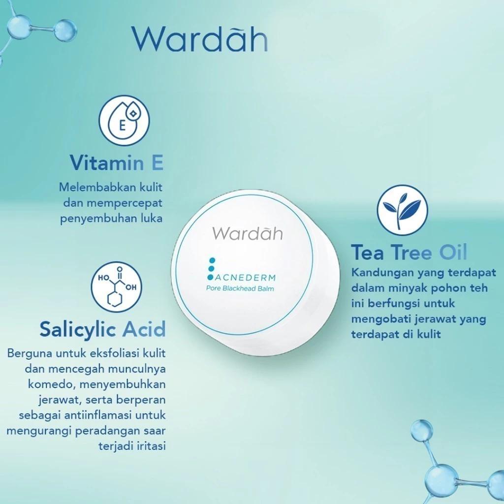 Wardah Acnederm Pore Blackhead Balm 20 gr