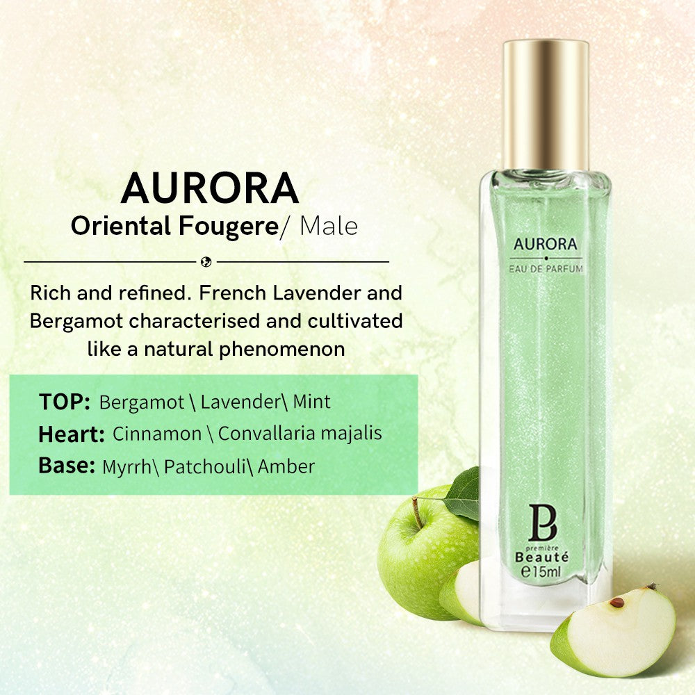 PREMIERE BEAUTE perfume Fashion Aurora 15/50ML Parfum Pria Amber&Lavender EDP Tahan Lama 24 jam EDP farfum perfume