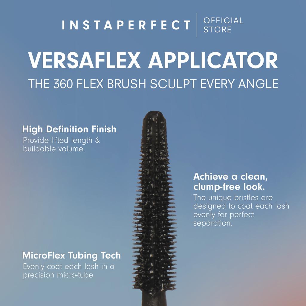 Instaperfect Noir HD Lash Tubing Mascara 6g- Mascara Peel off Bulu Mata High Definition dengan Hasil Lentik Natural