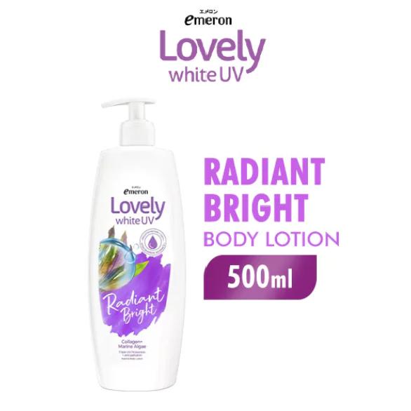 Emeron Lovely Natural / White UV Hand Body Lotion 400 ml Deep Caring / Nourishing / Glow / Moisture / Nourish / Smooth Bright