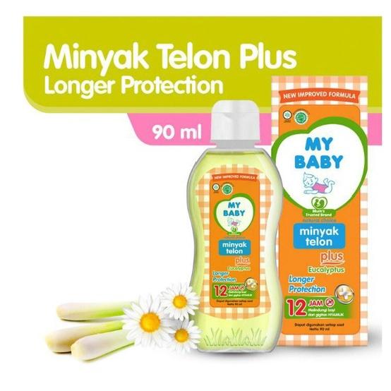 MY BABY Minyak TELON Plus / Lavender / 30ml / 60ml / 90ml Anti Nyamuk Baby