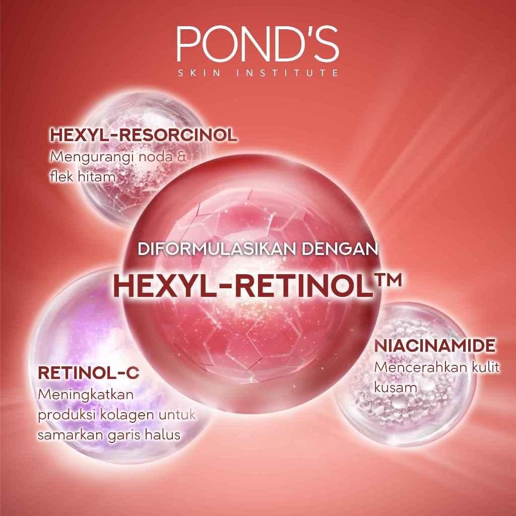 Pond's Age Miracle Day Cream 20g - Ultimate Youth Day Cream with SPF18 & Hexyl-Retinol for Youthful Glow