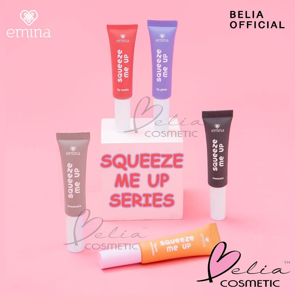 EMINA Squeeze Me Up Series | Mascara, Browcara, Lip Glass, Lip Matte, Liquid Concealer | Serba Ada