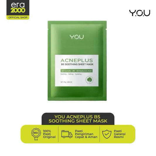 YOU AcnePlus B5 Soothing Mask – 2000s Acne Solution & Skin Saver
