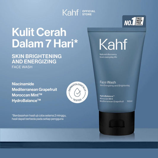 Energize & Brighten: Kahf Men's Face Wash (100ml)