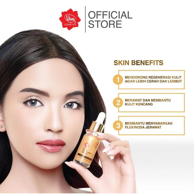 Viva Serum 20ml – Gold Whitening / Vitamin C Collagen – Brightening & Nourishing Face Serum (NEW)
