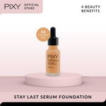 PIXY Stay Last Serum Foundation 4 Beauty Benefits 04 Golden Tan