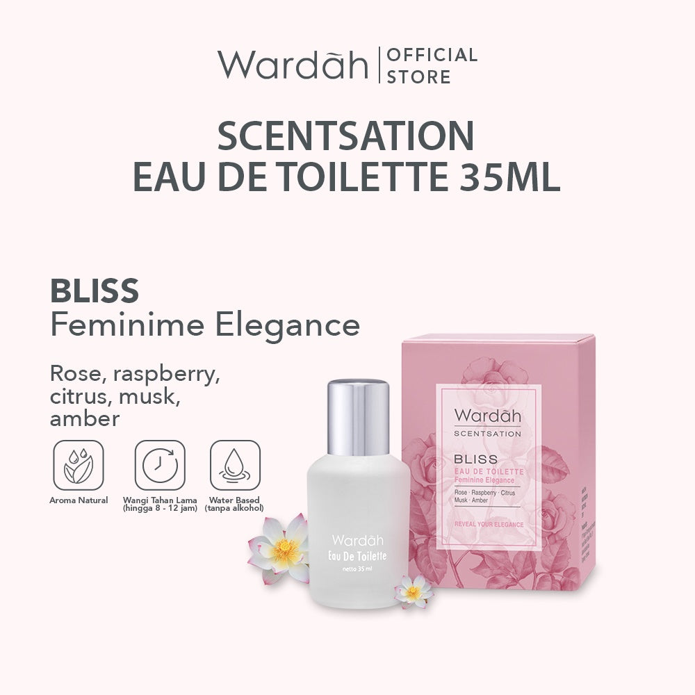 Wardah Scentsation  Eau De Toilette 35 ml - Parfum Wanita