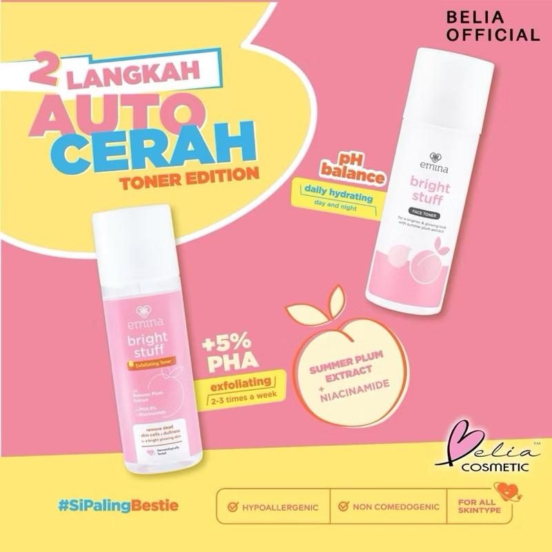 "Glow & Go Boss Bundle” — Emina Bright Stuff + Sunscreen + FREE Labubu!