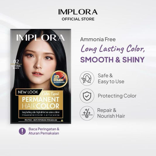 Implora Long-Lasting Hair Color Technology - GlowTint 3D
