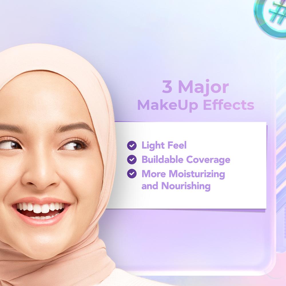 WARDAH Everyday Luminous Liquid Foundation 35ml – Natural Matte | SPF 15 | Daily Wear