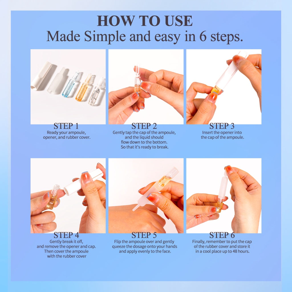 PREMIERE BEAUTE AMPOULE 1.5ml*10 Serum Luminous White Niacinamide VC Booster Essential serum Ceremide BRIGHTENING Vitamin C Alpha Arbutin Brightening Capsule