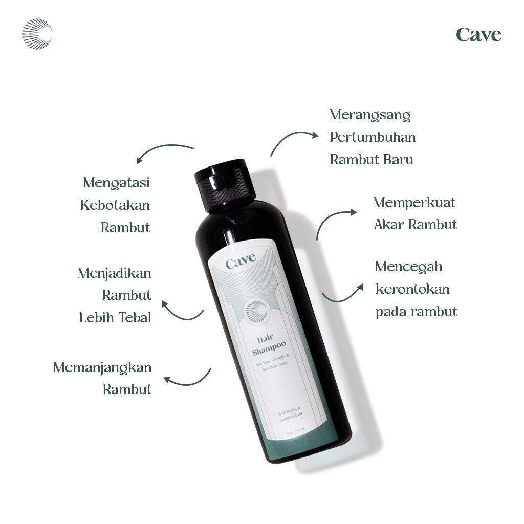 CAVE Hair Shampoo: Grow, Thicken & Stop Hair Loss for Men