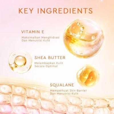 Glad2Glow Tropical Velvet Body Serum 180ml | Moist & Smooth Skin All Day | Lightweight Hydrating Body Care