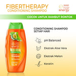 Makarizo Hair Energy Fibertherapy  Conditioning Shampoo Aloe & Melon 170 mL shampo / sampo / kondisioner / kondisioner rambut