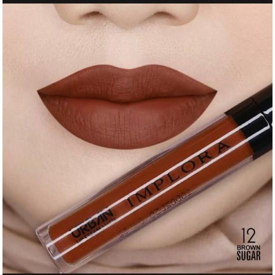 Implora Urban Lip Cream Matte – Long Lasting Soft Matte Lipstick