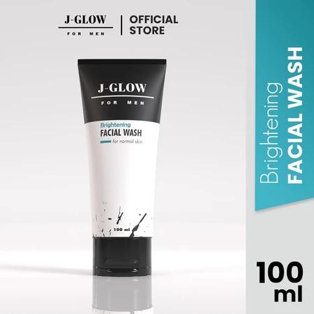 J-GLOW FOR MEN: The Ultimate Brightening Facial Wash 100ml