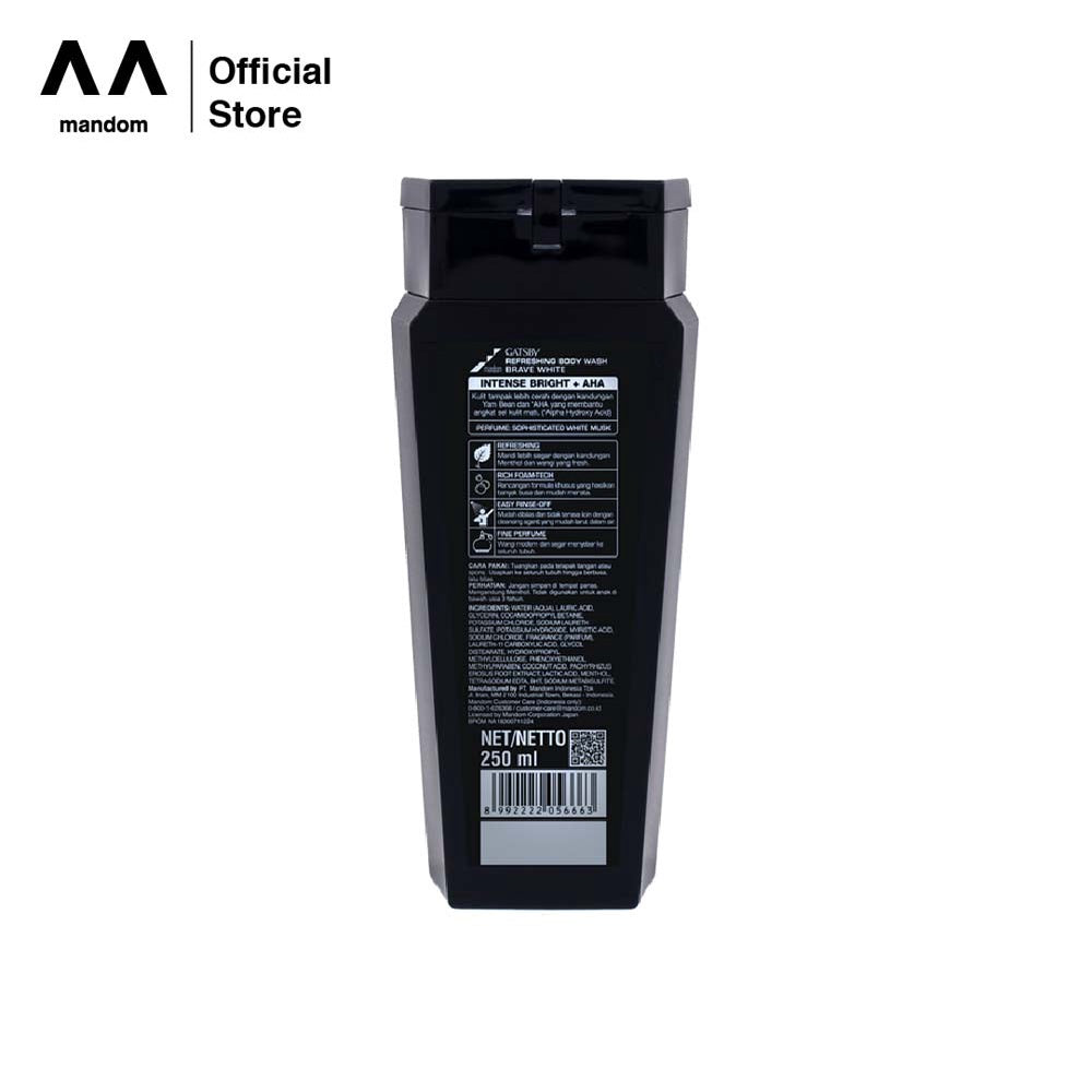 GATSBY Refreshing Body Wash Brave White 250ml