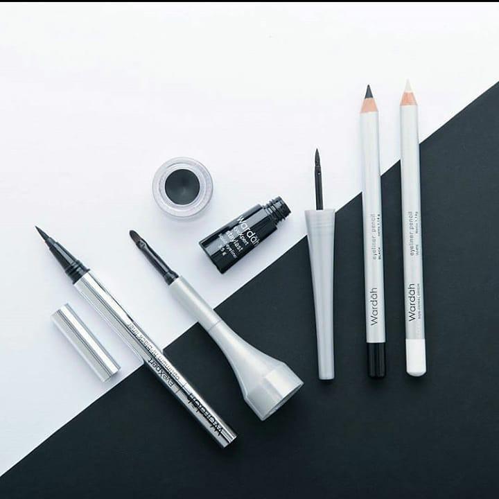 WARDAH EyeXpert Eyeliner Pencil – Smooth Black Eye Liner | Easy Glide | ️BPOM