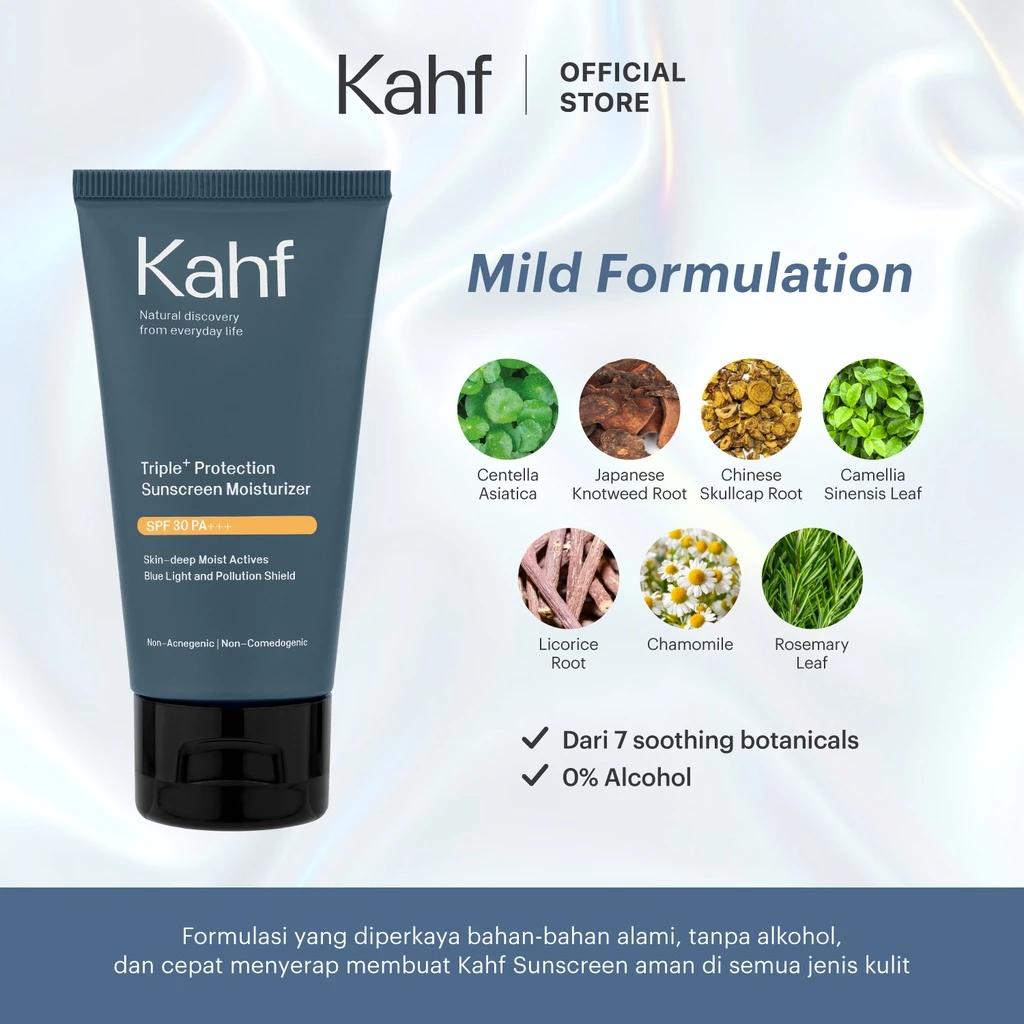Twin Pack Kahf Triple Protection Sunscreen Moisturizer SPF 30 PA+++ 30 ml