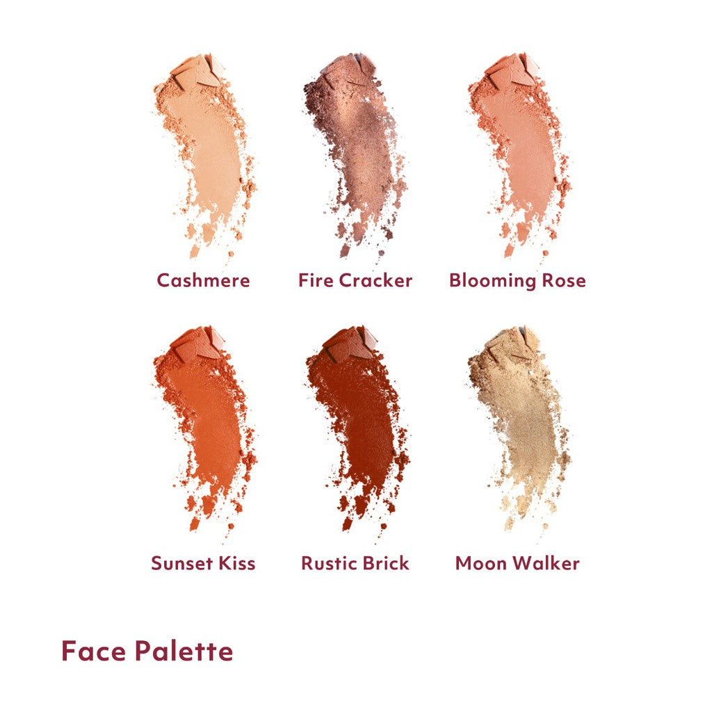 Marina Glow Ready Face Palette Vivid Earth - Exp :12.2026