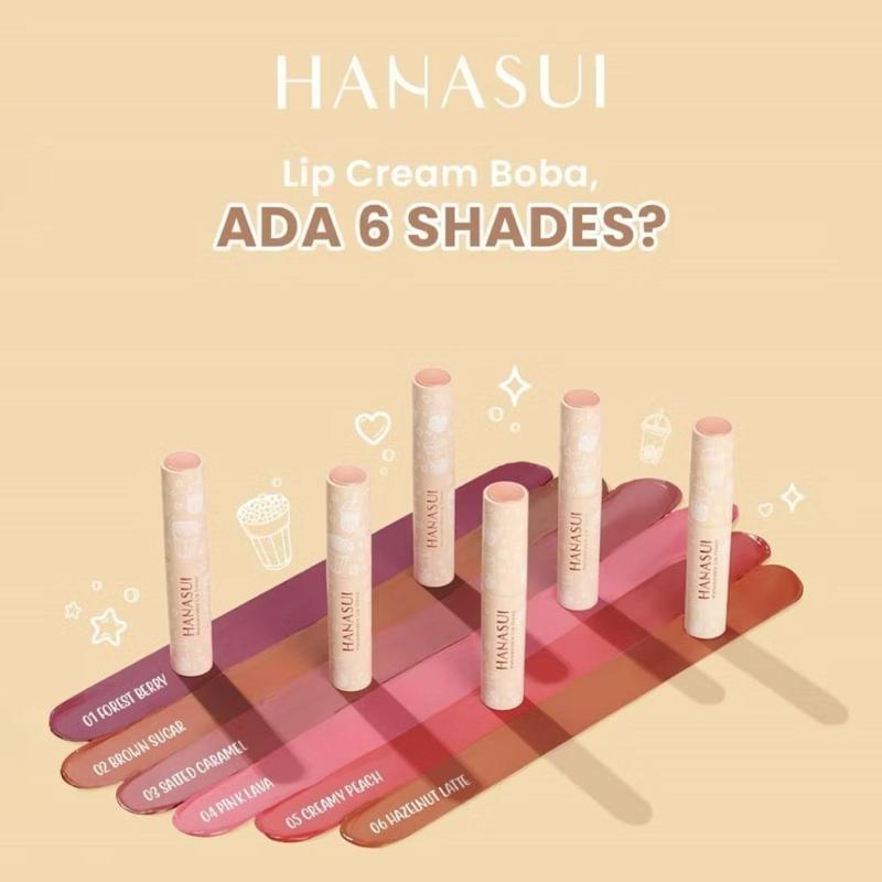Hanasui Mattedorable Boba Kiss – Lip Cream