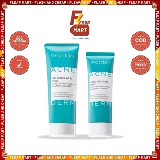 Wardah ClearRush+ Foam (A Salicylic Zinc Acne Cleanser)