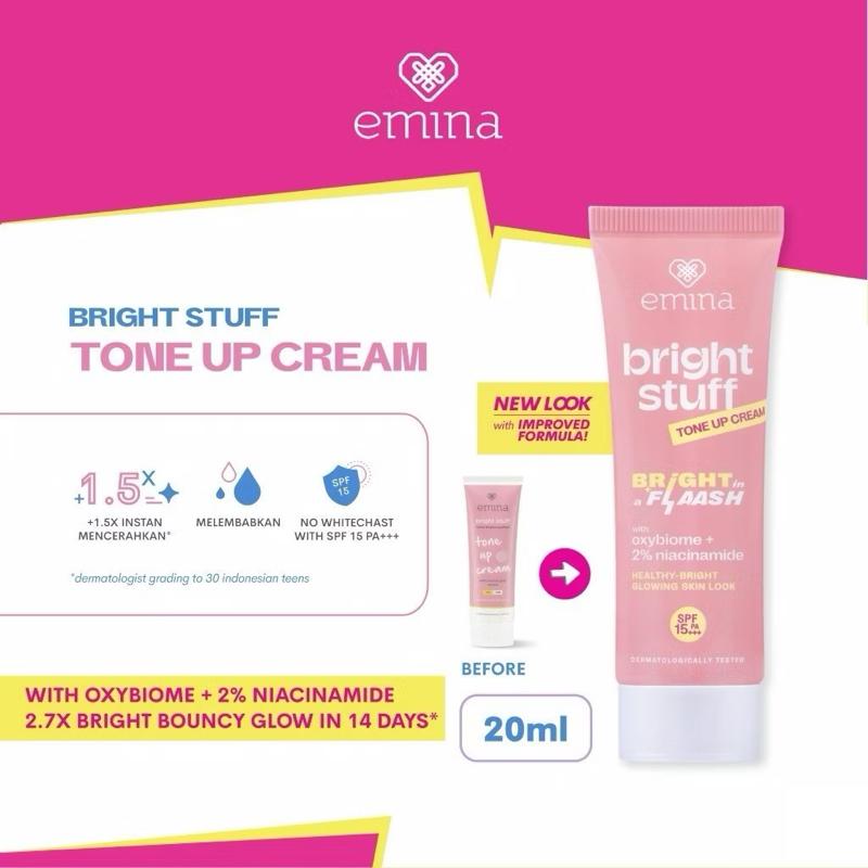 Emina Glow Pop! Tone-Up Cream – Instant Radiance in a Tube (20mL)