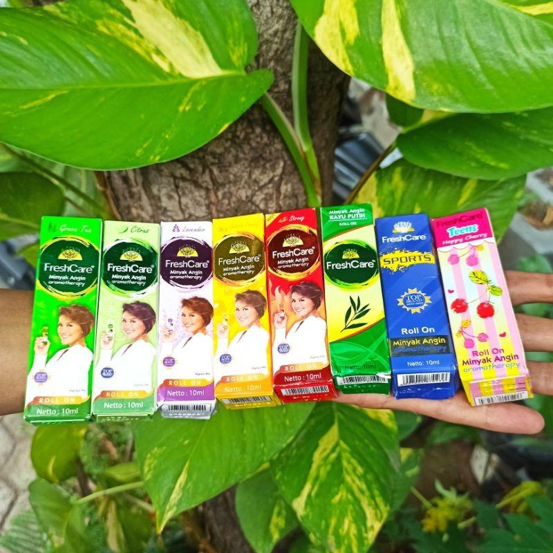 FreshCare Strong Aromatherapy Roll On – Extra Cooling Herbal Oil for Headache & Dizziness Relief | 10ml