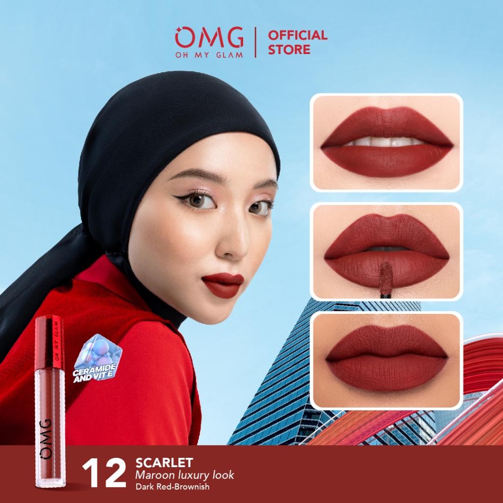 FANCY X JULOI BEAUTY OMG Oh My Glam Mattelast Lip Cream 2.9g | Lip Cream Matte Dengan Warna Intense, Tahan Lama & Ringan