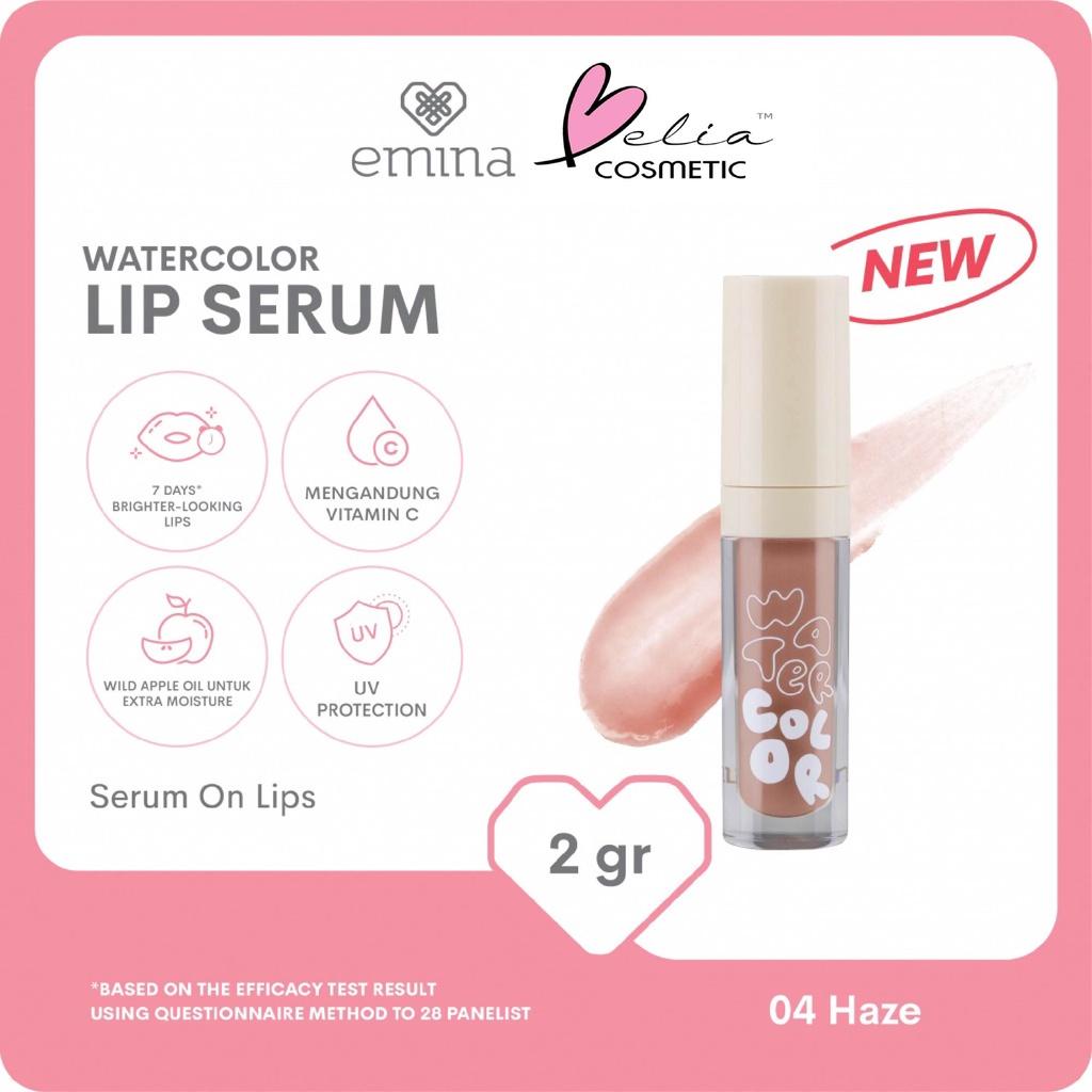 EMINA Lip Mask & Watercolor Lip Serum | Overnight Care & Lip Tint Serum | Serba Ada