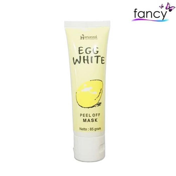 Hanasui Egg White Peel Off Mask 85g – Deep Cleansing Face Mask Tube