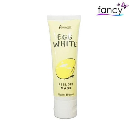 Hanasui Egg White Peel Off Mask 85g – Deep Cleansing Face Mask Tube