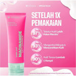 Emina Niacinamide Mencerahkan Oxy Ceramide Brightening Face Wash 50 / 100 ml NEW! - Sabun Muka Cerah Glowing Anti Kusam Bright Stuff