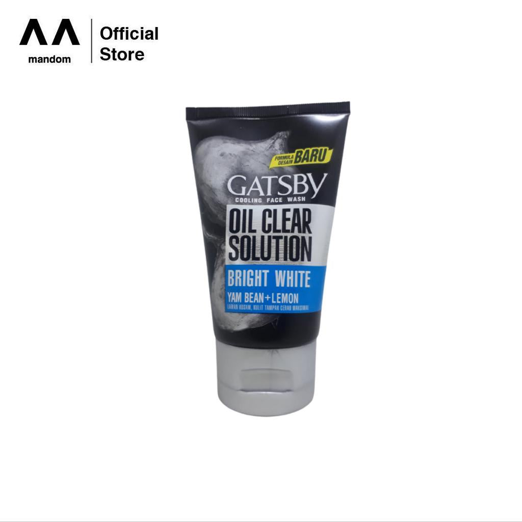 GATSBY Cooling Face Wash - Bright White