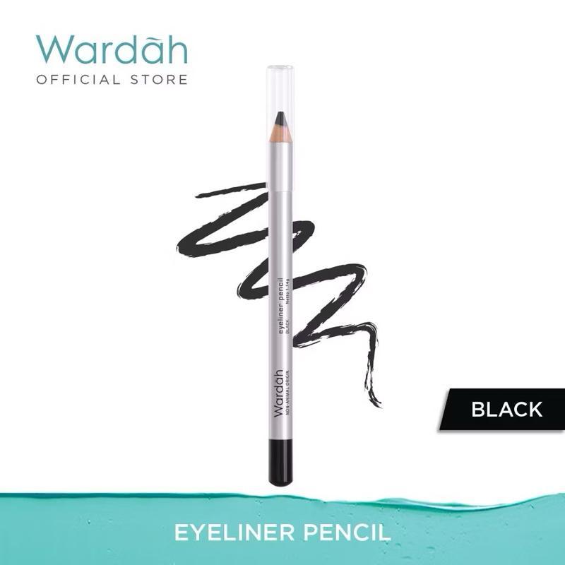 Wardah Intense Black Waterproof Precision Eyeliner – Smooth Texture, Long-Lasting Formula