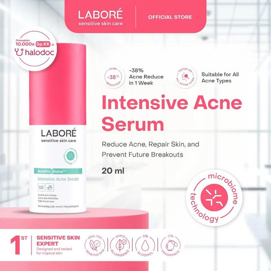 Labore AcnePro Biome Intensive Acne Serum - Intensive Skin Serum to Treat Acne-Prone Skin Problems