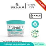 Purbasari Lulur Mandi Mutiara 100 gram / Lulur Pemutih Whitening Pencerah / Lulur pelembab kulit / Lulur Badan perontok daki / Menyamarkan flek hitam / Melembabkan / Mencerahkan