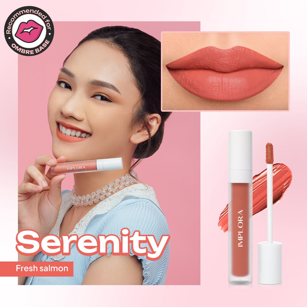 Implora Lip Velvet | Lipstick Bibir
