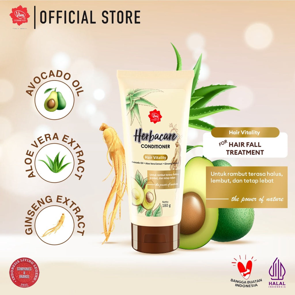 Viva Herbacare Conditioner - 180 gr (tersedia 3 varian)