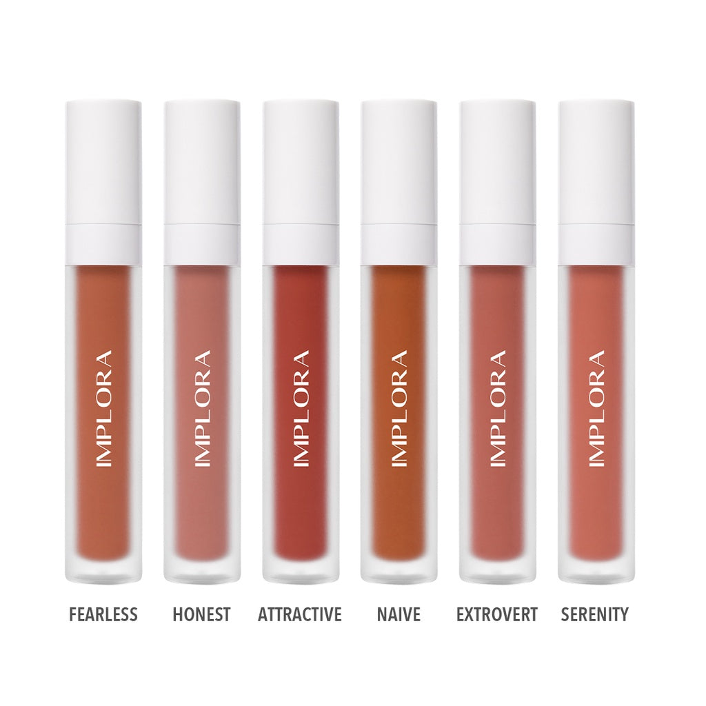 Implora Lip Velvet | Lipstick Bibir