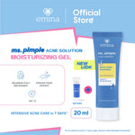 Emina Ms. Pimple Acne Solution Moisturizing Gel 20 mL - Pelembab Wajah Solusi Atasi Jerawat dengan SPF