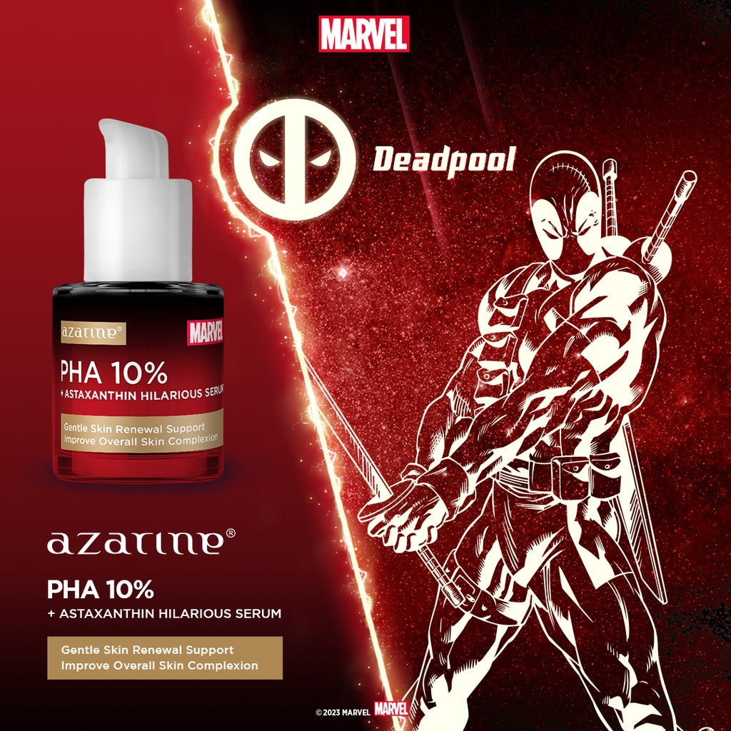 [Azarine x Marvel] PHA 10% + Astaxanthin Hilarious Serum 20ml